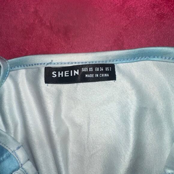 Ruched Drawstring Tie Dye Bodycon Dress - Picture 5 of 8